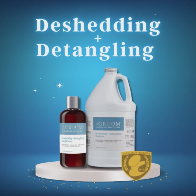 Load and play video in Gallery viewer, Deshedding + Detangling Pet Shampoo