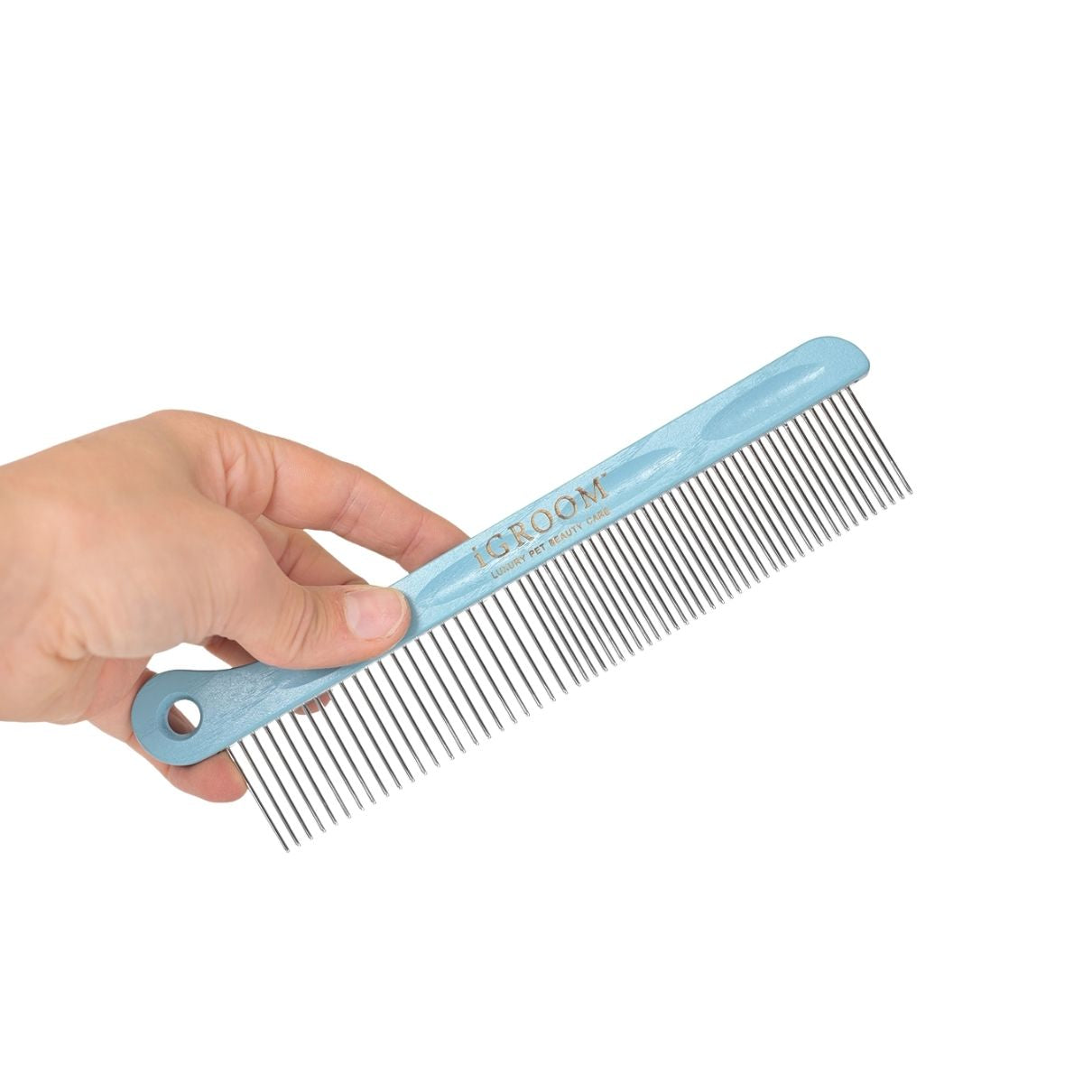 
                  
                    iGroom iComb Wooden Handle Comb - 7 Inch
                  
                