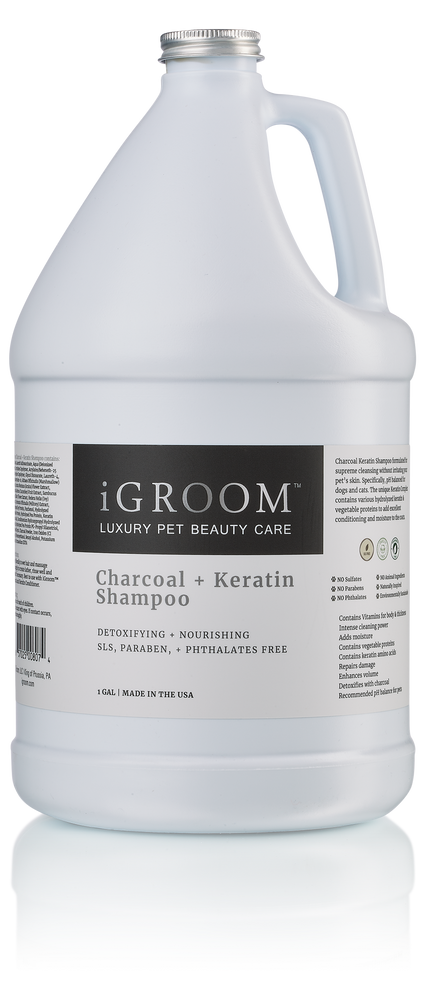 
                  
                    Charcoal + Keratin Pet Shampoo
                  
                