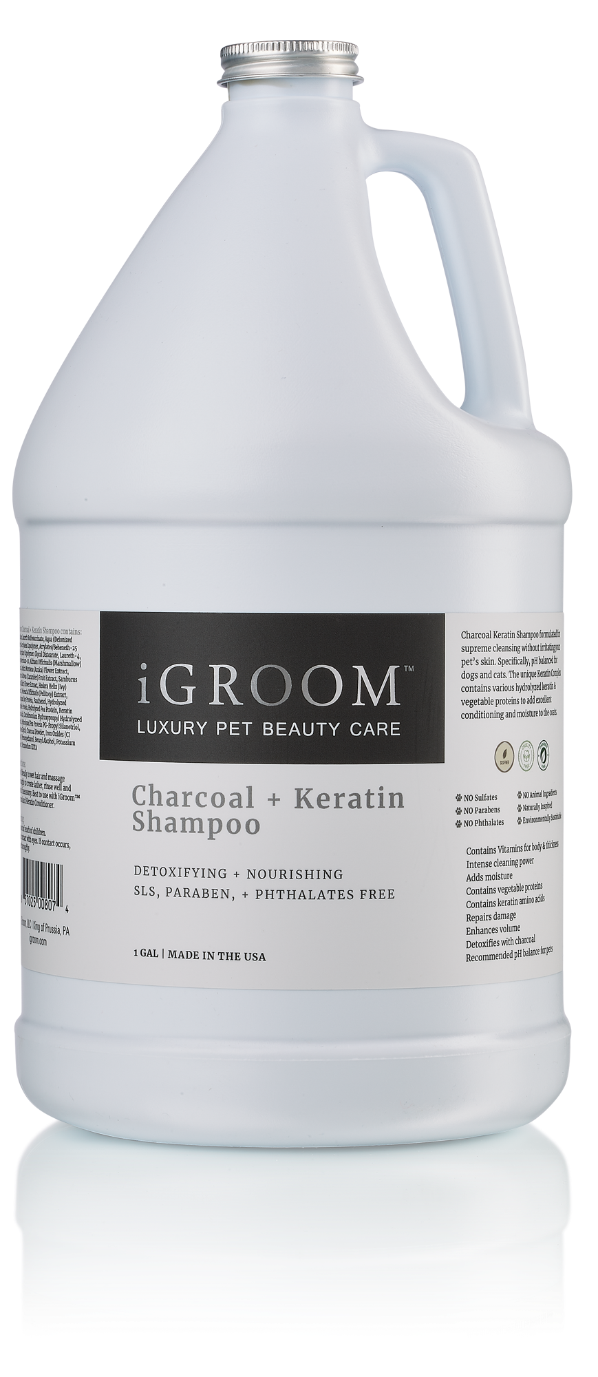 
                  
                    Charcoal + Keratin Pet Shampoo
                  
                