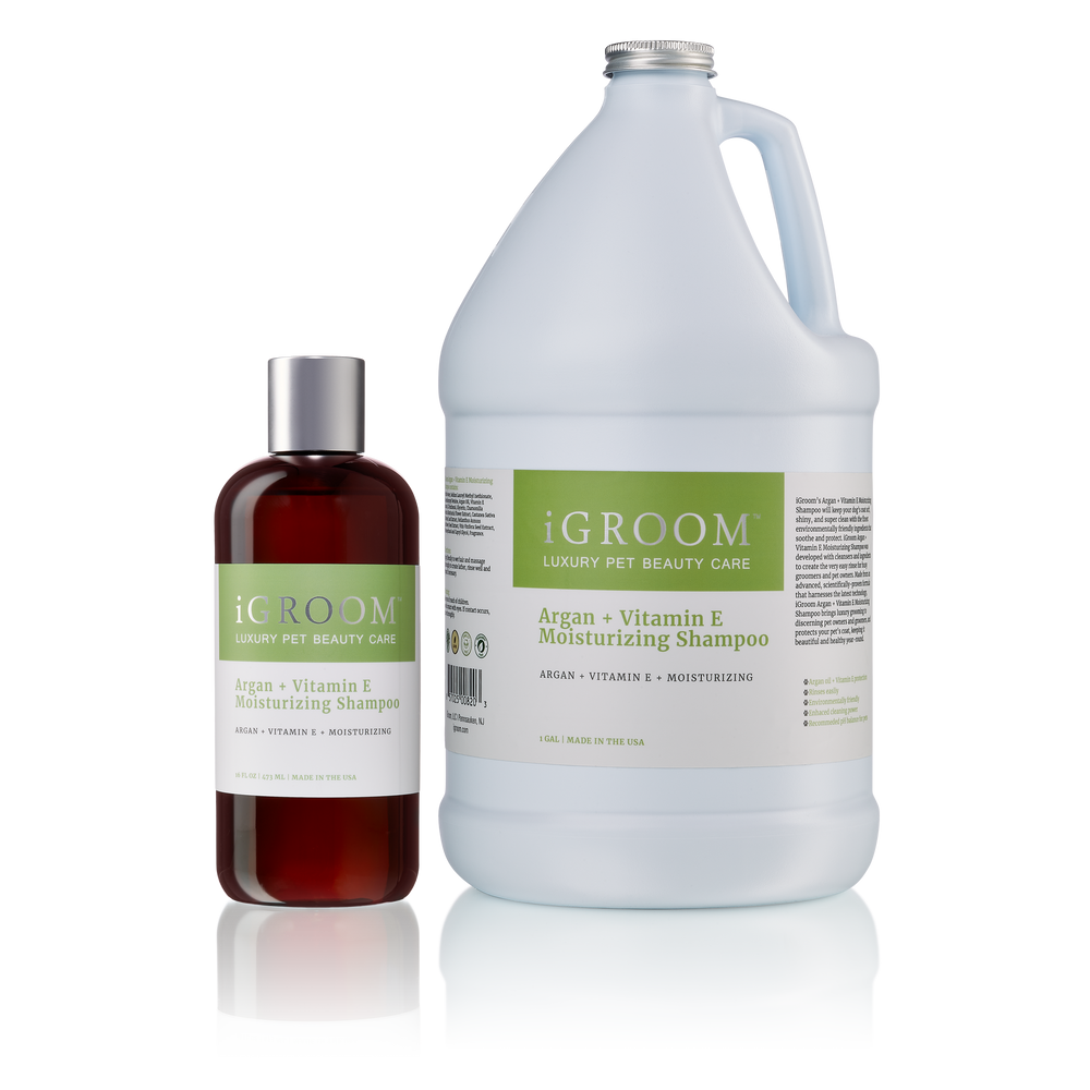 Argan + Vitamin Moisturizing Shampoo iGroom