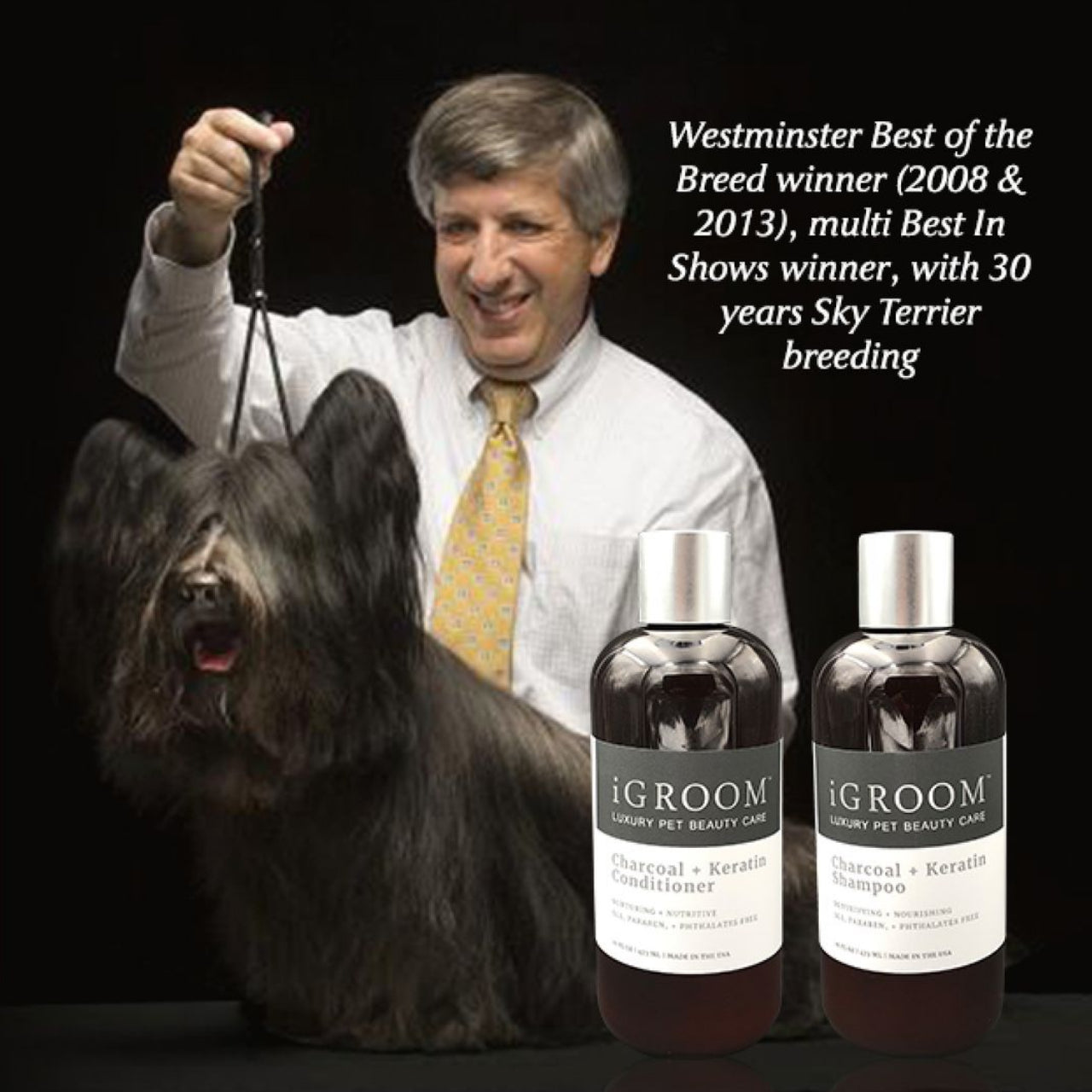 
                  
                    Charcoal + Keratin Pet Shampoo
                  
                